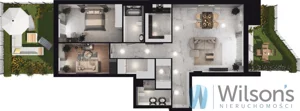 Mieszkanie trzypokojowe 99,11 m², Piastów, Stanisława Bodycha, Sprzedaż