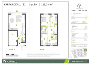 Dom 123,03 m², oferta nr A.16.32, Parkowe Łany, Łany, ul. Parkowa