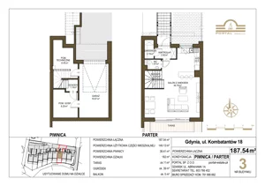 Dom 149,13 m², oferta nr 3, Domy - Gdynia Redłowo, Gdynia, Redłowo, ul. Kombatantów 18