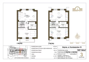 Dom 149,13 m², oferta nr 3, Domy - Gdynia Redłowo, Gdynia, Redłowo, ul. Kombatantów 18