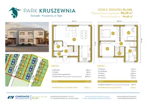 Dom 90,70 m², oferta nr Pn.1/6L, Park Kruszewnia etap 3, Kruszewnia, ul. Białowieska