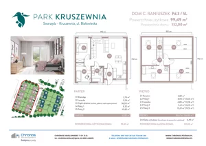 Dom 99,49 m², oferta nr C/Pd.3/5L, Park Kruszewnia, Kruszewnia, ul. Białowieska