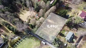 Działka 849,00 m², Włosań, Bajeczna, Sprzedaż
