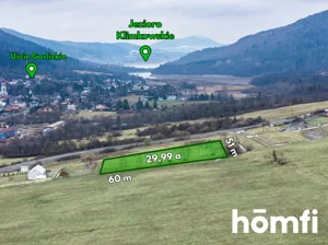 Działka 2 999,00 m², Uście Gorlickie, Sprzedaż