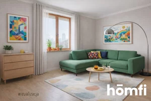 Mieszkanie dwupokojowe 60,70 m², Warszawa, Wola, Wolska, Sprzedaż