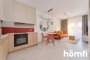 Mieszkanie dwupokojowe 37,27 m², Wrocław, Jagodno, Edmunda Kajdasza, Wynajem