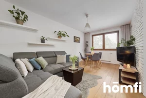 Mieszkanie dwupokojowe 48,80 m², Wrocław, Jagodno, Franza Petera Schuberta, Wynajem