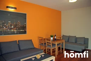 Mieszkanie dwupokojowe 45,30 m², Gdańsk, Zaspa, al. Jana Pawła II, Wynajem