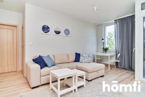 Mieszkanie dwupokojowe 56,00 m², Wrocław, Krzyki-Partynice, Krzyki, Wynajem