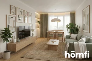 Mieszkanie trzypokojowe 58,74 m², Katowice, Załęska Hałda-Brynów, Załęska Hałda, Rolna, Sprzedaż
