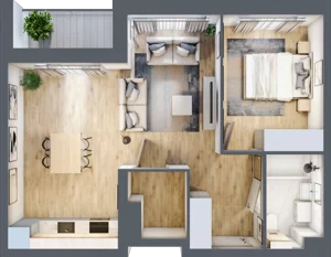 2 pokoje, mieszkanie 50,05 m², piętro 2, oferta nr LBK1M25, Lipa Piotrowska, Wrocław, Lipa Piotrowska, Psie Pole, ul. Szałwiowa 6