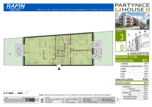 3 pokoje, mieszkanie 87,46 m², parter, oferta nr O.1.0.06, Partynice House II, Wrocław, Krzyki-Partynice, Krzyki, ul. Kawalerzystów