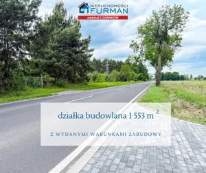 Działka 1 553,00 m², Lubasz, Sprzedaż