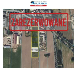 Działka 1 070,00 m², Margonin, Sprzedaż