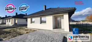 Dom wolnostojący 87,45 m², Różyny, Purpurowa, Sprzedaż