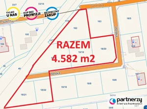 Działka 4 582,00 m², Władysławowo, Gdyńska, Sprzedaż