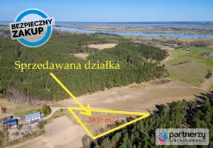 Działka 3 835,00 m², Jaźwiska, Sprzedaż