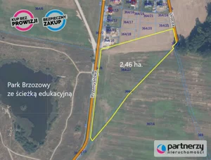 Działka 24 632,00 m², Skowarcz, Sprzedaż