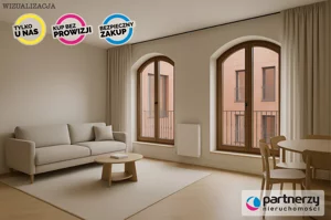 Mieszkanie dwupokojowe 54,50 m², Gdańsk, Śródmieście, Chmielna, Sprzedaż