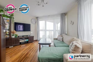 Mieszkanie dwupokojowe 46,50 m², Gdańsk, Piecki-Migowo, Morena, Myśliwska, Sprzedaż