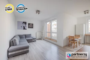 Mieszkanie dwupokojowe 42,10 m², Gdańsk, Piecki-Migowo, Morena, Myśliwskie Wzgórze, Wynajem