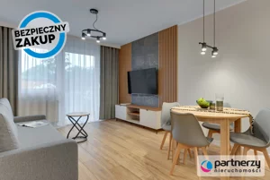Mieszkanie trzypokojowe 61,45 m², Gdańsk, Letnica, Letnicka, Sprzedaż