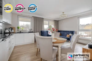 Mieszkanie trzypokojowe 63,50 m², Gdańsk, Piecki-Migowo, Myśliwska, Sprzedaż