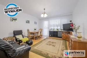 Mieszkanie trzypokojowe 60,01 m², Gdynia, Karwiny, Zofii Nałkowskiej, Wynajem