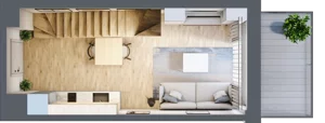 2 pokoje, apartament inwestycyjny 36,90 m², piętro 3, oferta nr MN53, Apartamenty Wypoczynkowa, Jastrzębia Góra, ul. Wypoczynkowa