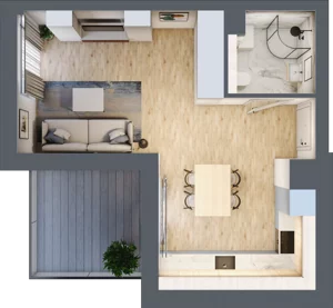 2 pokoje, apartament inwestycyjny 32,25 m², piętro 3, oferta nr MN61, Apartamenty Wypoczynkowa, Jastrzębia Góra, ul. Wypoczynkowa