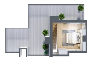 2 pokoje, apartament inwestycyjny 42,28 m², piętro 3, oferta nr MN62, Apartamenty Wypoczynkowa, Jastrzębia Góra, ul. Wypoczynkowa
