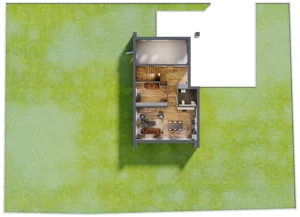 Dom 140,17 m², oferta nr 1, Zielony Zakątek, Minoga