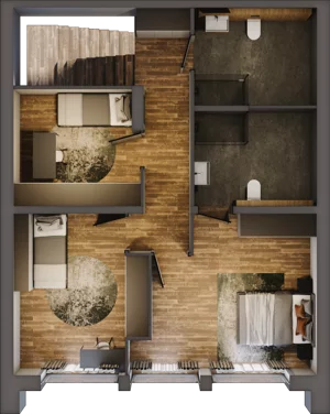 Dom 107,62 m², oferta nr 4, Zielony Zakątek, Minoga
