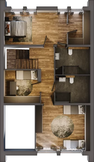 Dom 139,11 m², oferta nr 9, Zielony Zakątek, Minoga