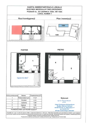 3 pokoje, apartament 46,99 m², parter, oferta nr WS-B3-LM-M.1, Wilda Story, Poznań, Wilda, Wilda, ul. 28 Czerwca 1956 r. 156