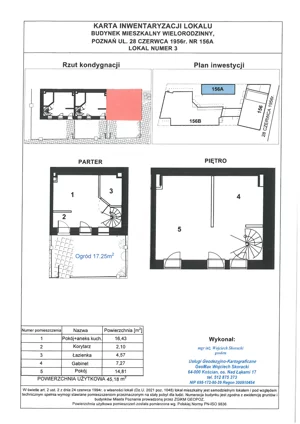 3 pokoje, apartament 45,18 m², parter, oferta nr WS-B3-LM-M.3, Wilda Story, Poznań, Wilda, Wilda, ul. 28 Czerwca 1956 r. 156
