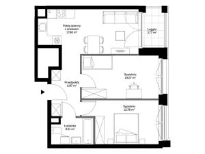 3 pokoje, apartament 56,03 m², piętro 5, oferta nr A0508, Mazowiecka 21, Kraków, Krowodrza, Łobzów, Mazowiecka 21