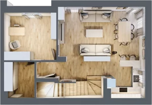 Dom 110,44 m², oferta nr 4, Kozacki Zakątek, Białystok, Zawady, ul. Bohuna