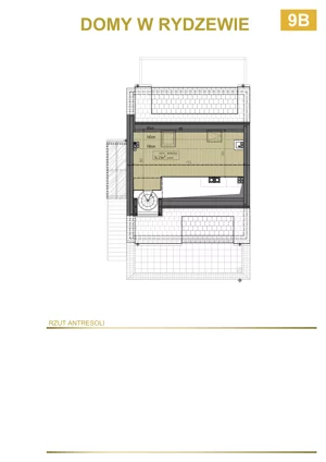 2 pokoje, apartament 73,98 m², piętro 1, oferta nr 9B, Domy w Rydzewie, Rydzewo, ul. Akacjowa
