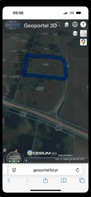 Działka 2 174,00 m², Żabi Róg, Sprzedaż
