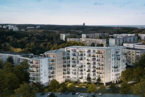 Osiedle Kusocińskiego budynek A, nowe mieszkania, Unidevelopment S.A., ul. Kusocińskiego, Piecki-Migowo (Morena), Gdańsk