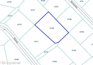 Działka 1 197,00 m², Miłoszyce, Bzowa, Sprzedaż