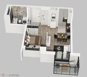 Mieszkanie jednopokojowe 40,20 m², Wrocław, Psie Pole-Zawidawie, Psie Pole, Kleczkowska, Sprzedaż