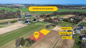 Działka 1 000,00 m², Biskupice, Sprzedaż