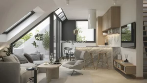 Mieszkanie dwupokojowe 48,72 m², Kraków, Krowodrza, Aleja Kijowska, Sprzedaż