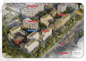 Lokal użytkowy 97,00 m², Warszawa, Mokotów, Wołoska, Wynajem