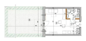 Mieszkanie jednopokojowe 35,62 m², Warszawa, Rembertów, Chełmżyńska, Sprzedaż