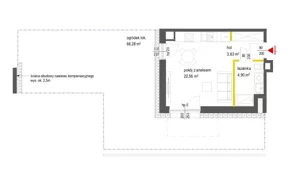 Mieszkanie jednopokojowe 30,00 m², Warszawa, Włochy, Łopuszańska, Sprzedaż