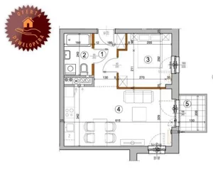 Mieszkanie dwupokojowe 37,05 m², Warszawa, Rembertów, Chełmżyńska, Sprzedaż