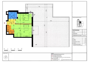 Mieszkanie dwupokojowe 46,29 m², Warszawa, Praga Południe, Goździków, Sprzedaż